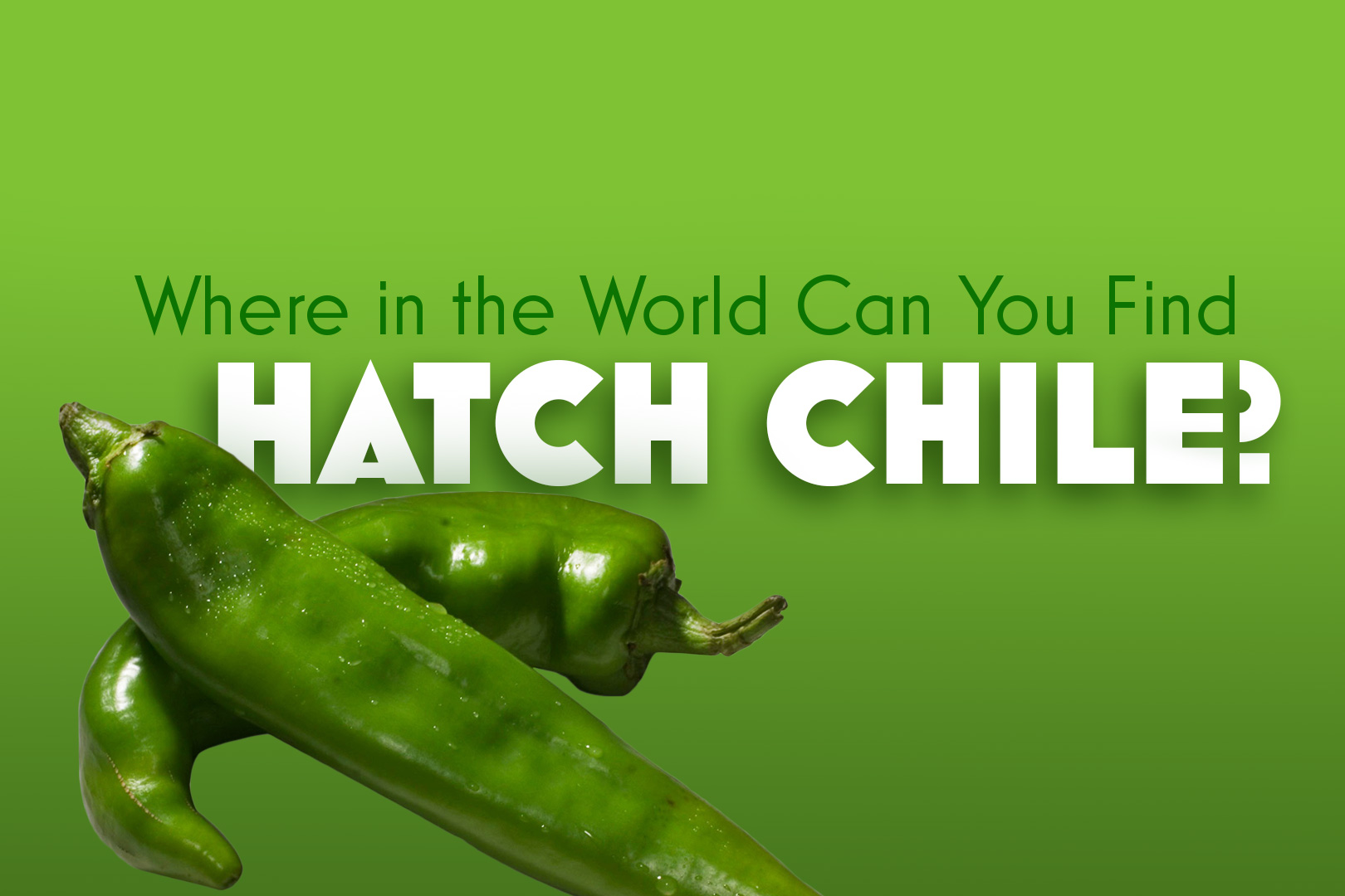 Where in the World can You Find Hatch Chile?