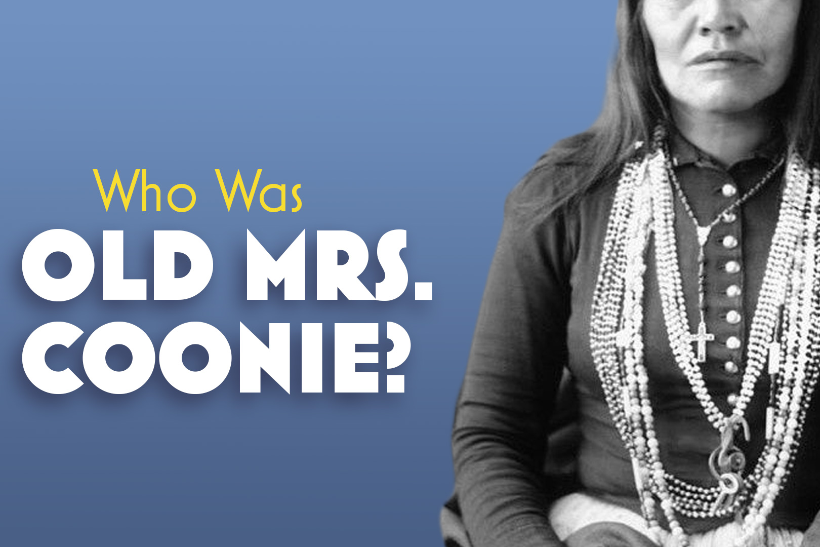 Who Was Old Mrs. Coonie?