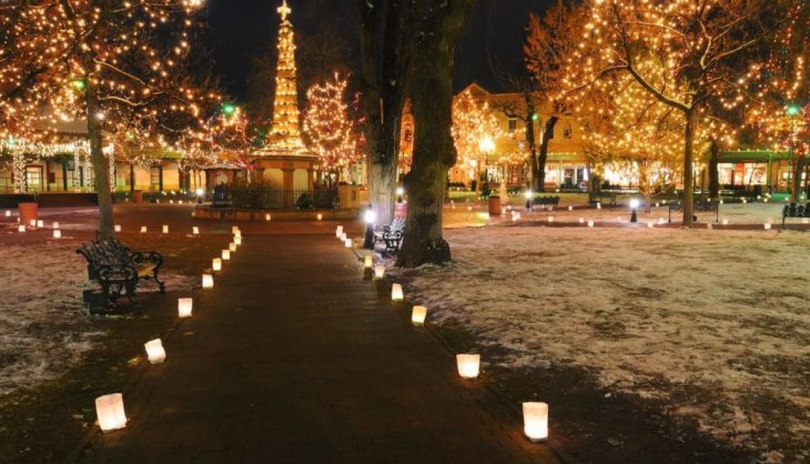 Holiday Lighting on the Plaza